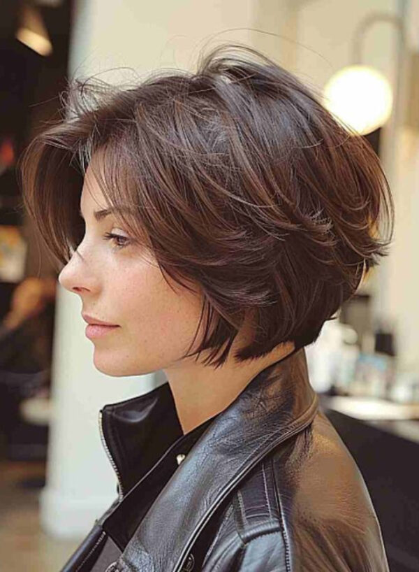 Chin-Length Bobs