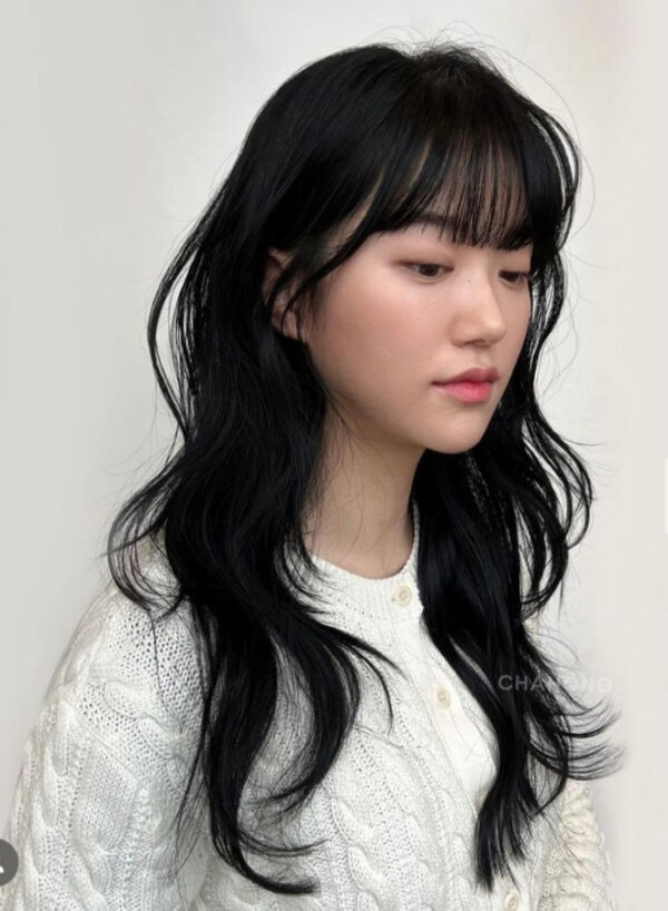 Side Parts and Bangs