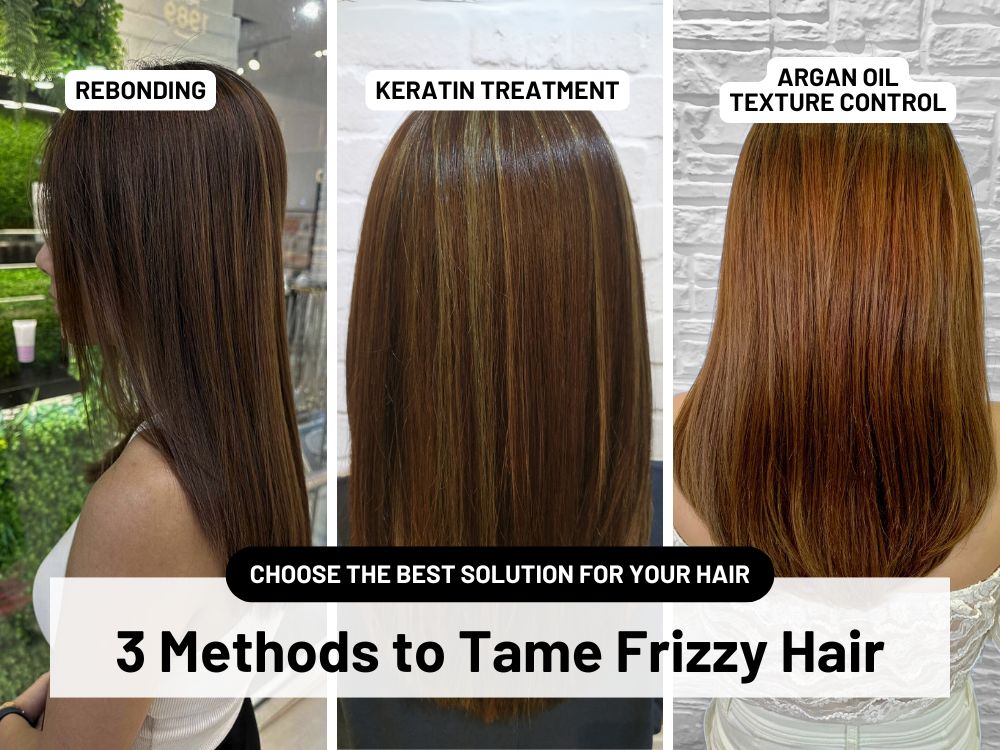 3 Methods to Tame Frizzy Hair