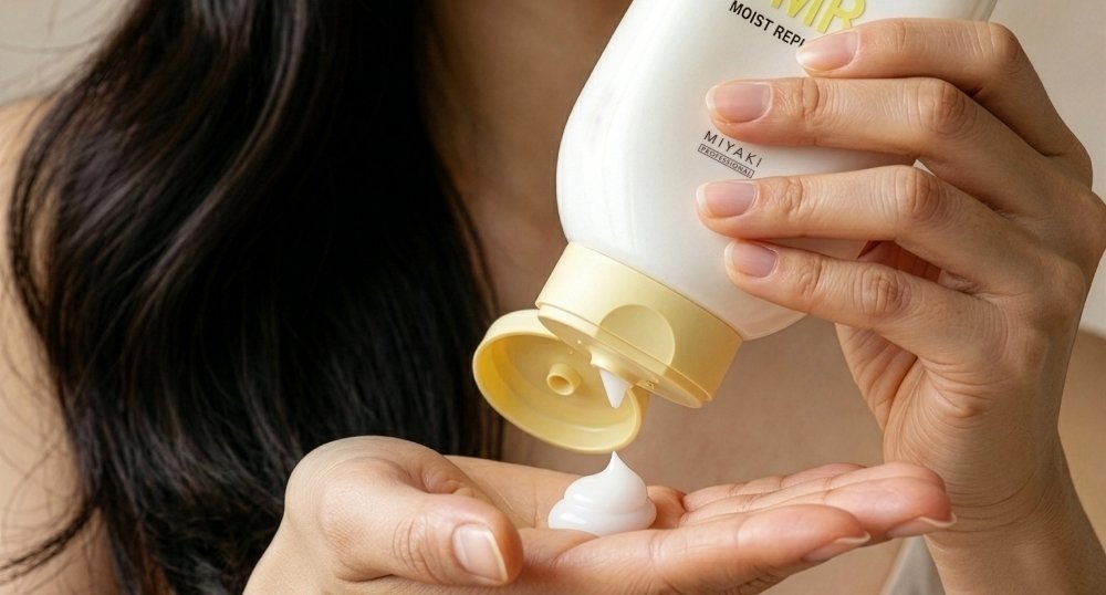 Heat Damage Prevention with Leave in conditioner