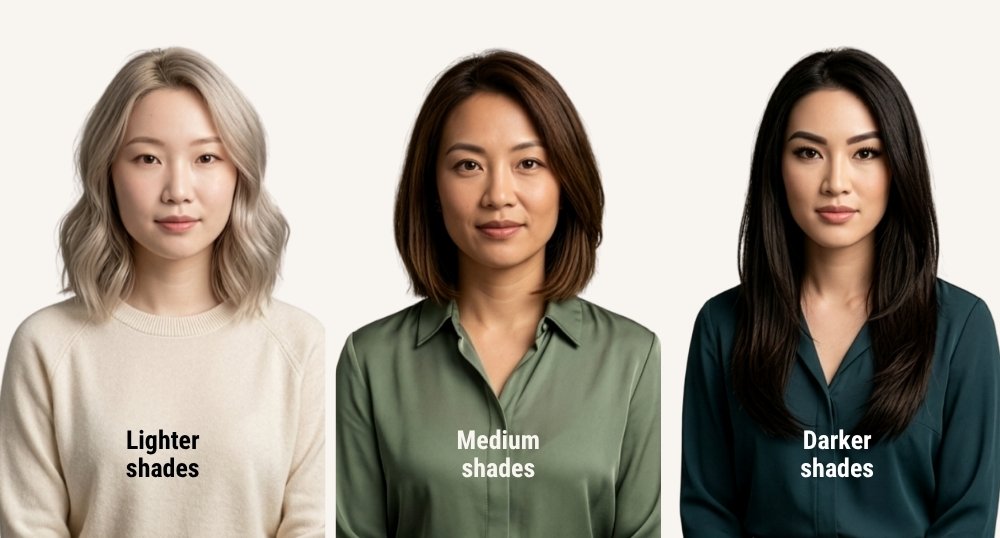 Hair Shade for a Balanced Look