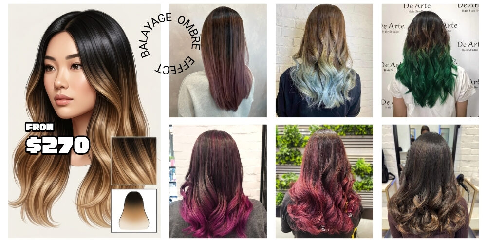 De Arte Hair Studio Balayage Ombre Highlights 1